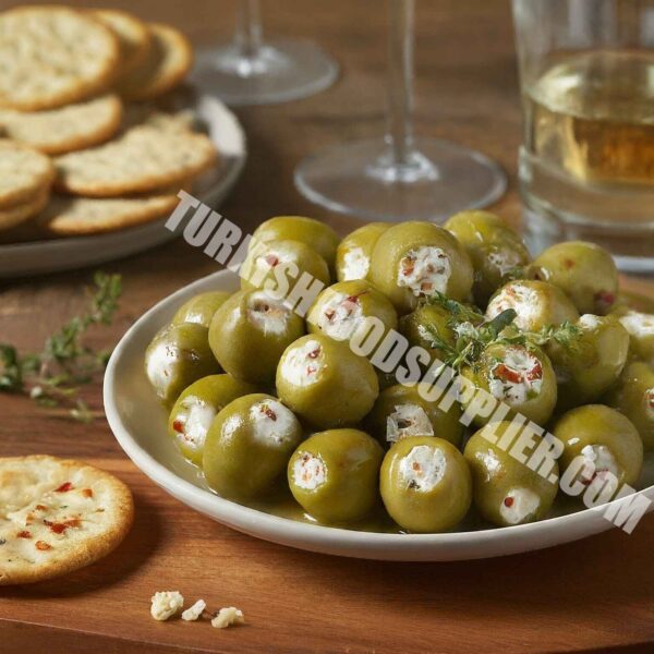 Labne Stuffed Green Olives - Image 5