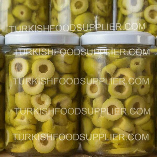 Sliced Green Olives - Image 4