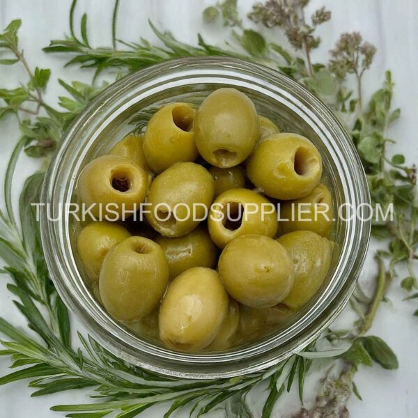 Pitted Green Olives - Image 2