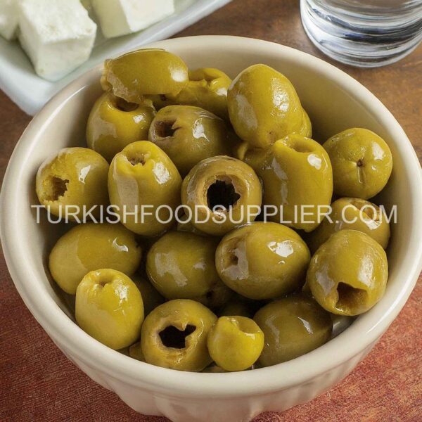 Pitted Green Olives - Image 3