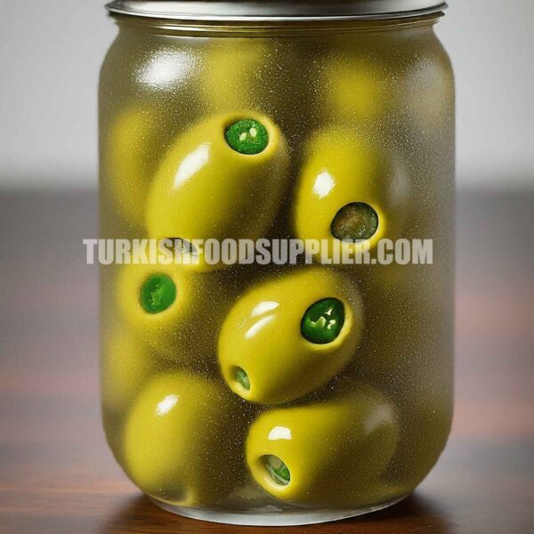 Jalapeno Stuffed Green Olives - Image 2