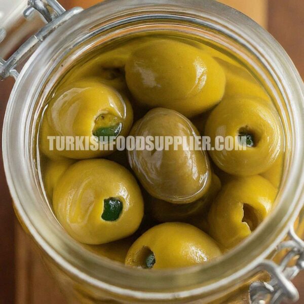 Jalapeno Stuffed Green Olives