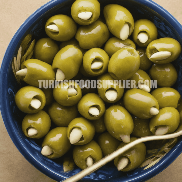 Almond Stuffed Green Olives - Image 3