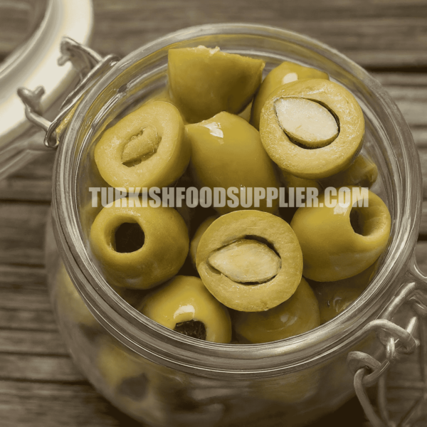 Almond Stuffed Green Olives