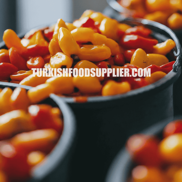 Pickled Sweet Yellow & Red Baby Peppers - Image 4