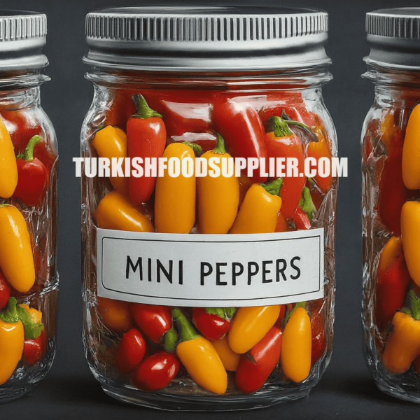 Pickled Sweet Yellow & Red Baby Peppers - Image 6