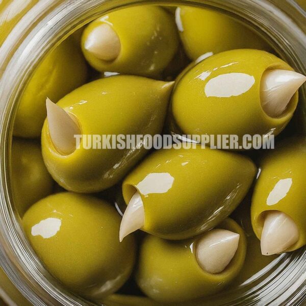 Garlic Stuffed Green Olives - Image 2