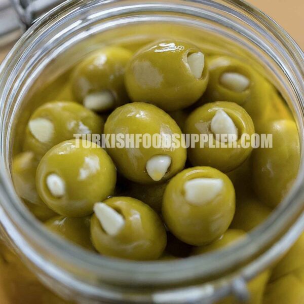 Garlic Stuffed Green Olives