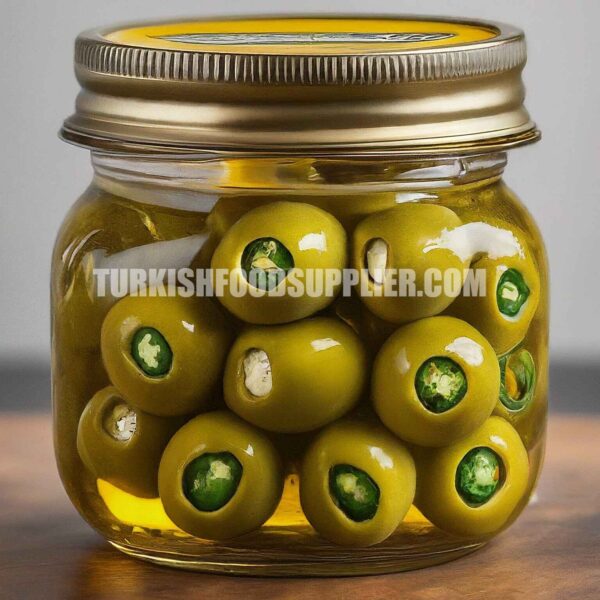 Jalapeno Stuffed Green Olives - Image 5