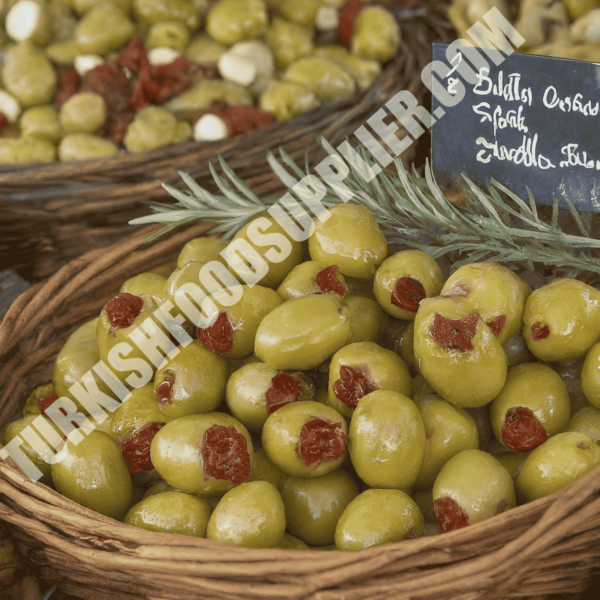 Sundried Tomato Stuffed Green Olives - Image 3